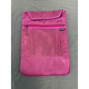 Patagonia‎ Magenta Padded Laptop Tablet Sleeve Case Mesh Pocket Pink 10.5x15